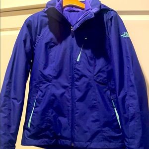 EUC- NORTH FACE TRICLIMATE SKI JACKET